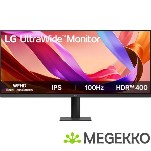 Grote foto lg 34u511a b 34 wide full hd ips monitor computers en software overige computers en software