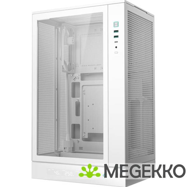 Grote foto deepcool ch270 digital wh computers en software behuizingen en kasten