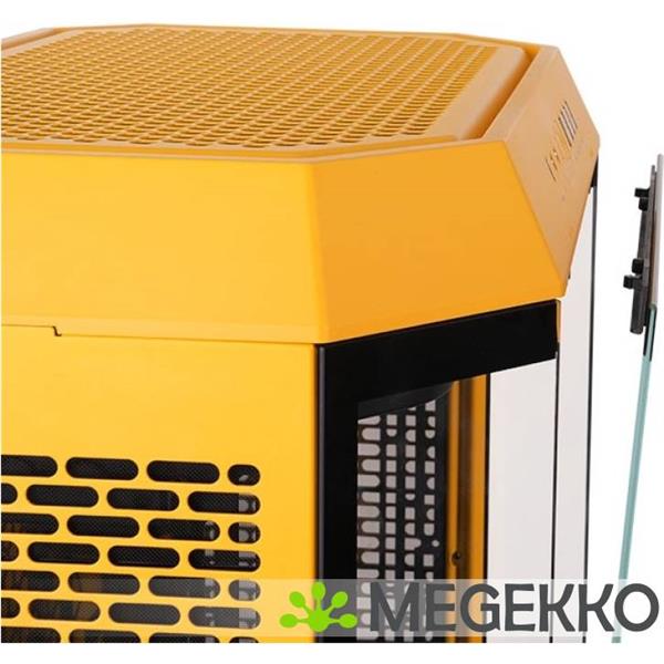 Grote foto thermaltake the tower 600 bumblebee computers en software behuizingen en kasten