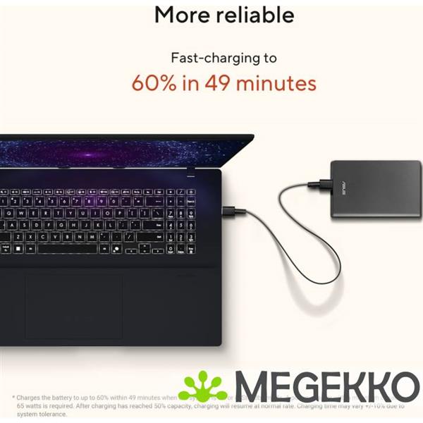 Grote foto asus vivobook 18 m1807ha s8022w 18.4 amd ryzen 7 260 computers en software overige computers en software