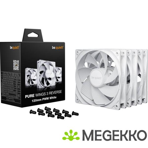 Grote foto be quiet pure wings 3 120 mm pwm reverse triple pack white computers en software overige computers en software