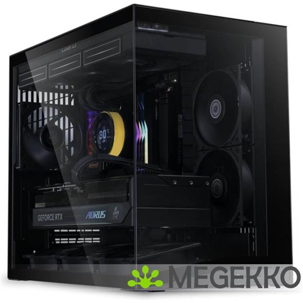 Grote foto lian li pc o11 dynamic mini v2 flow black computers en software behuizingen en kasten