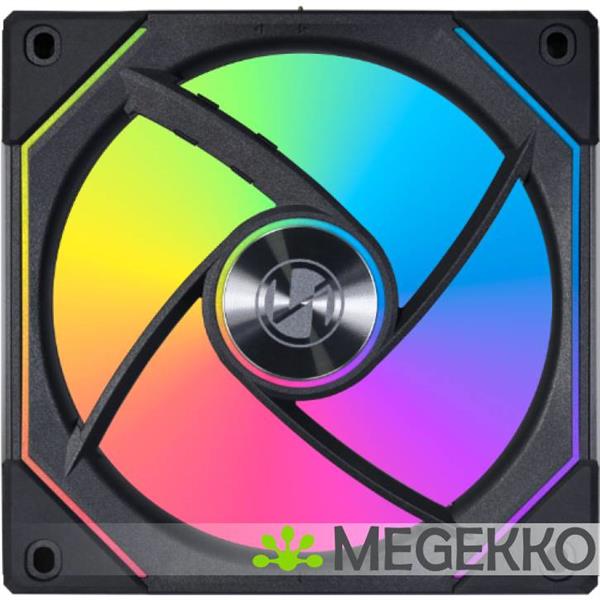 Grote foto lian li uni fan sl inf 120 wireless 1 pack black argb pwm computers en software overige computers en software