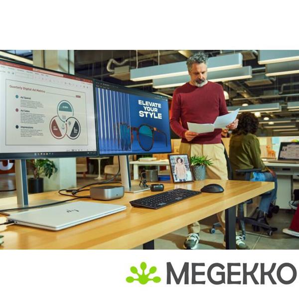 Grote foto hp thunderbolt 4 100 w g6 dock computers en software overige computers en software