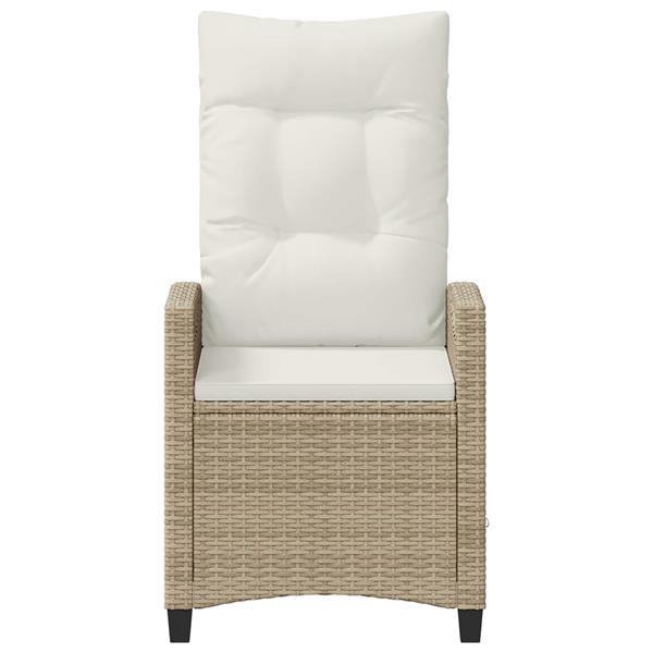 Grote foto vidaxl recliner tuinstoelen 56 x 60 x 112 cm staal tuin en terras tuinmeubelen