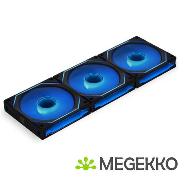 Grote foto lian li uni fan sl inf 120 wireless 3 pack black argb pwm computers en software overige computers en software