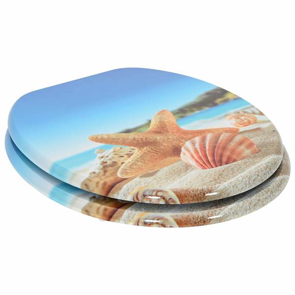 Grote foto vidaxl toiletbril lichtblauw 44 x 38 cm mdf plaat doe het zelf en verbouw sanitair