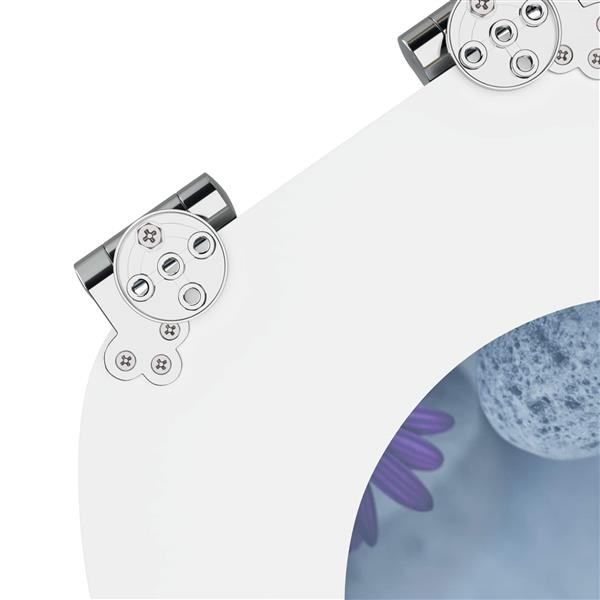 Grote foto vidaxl toiletbril grijs 44 x 38 cm mdf plaat doe het zelf en verbouw sanitair