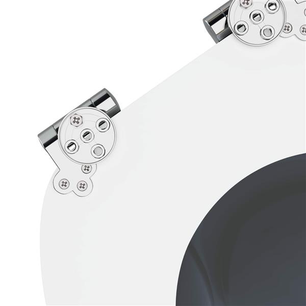 Grote foto vidaxl toiletbril grijs 44 x 38 cm mdf plaat doe het zelf en verbouw sanitair