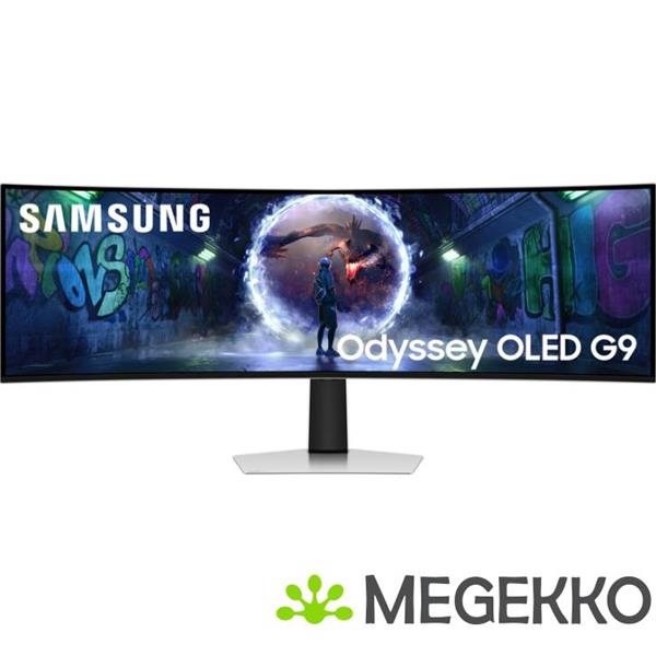 Grote foto samsung odyssey g9 ls49dg934suxen 49 qhd 240hz gaming monitor computers en software overige computers en software