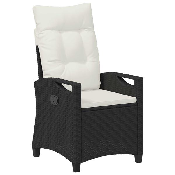 Grote foto vidaxl recliner tuinstoelen 56 x 60 x 112 cm staal tuin en terras tuinmeubelen