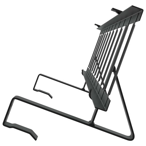 Grote foto vidaxl dak sneeuwbeugel zwart 800 x 29 5 x 34 5 cm staal tuin en terras hekken en schuttingen