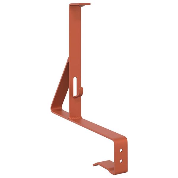 Grote foto vidaxl sneeuwbeveiligingsteun rood 29 5 x 3 x 34 5 cm staal tuin en terras hekken en schuttingen