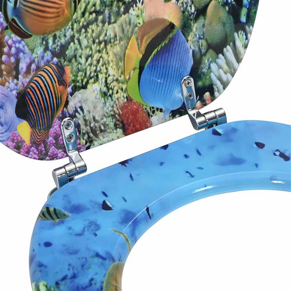 Grote foto vidaxl toiletbril diep zee blauw 44 x 38 cm mdf plaat doe het zelf en verbouw sanitair