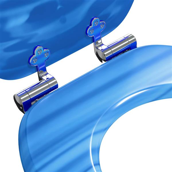 Grote foto vidaxl toiletbril blauwe druppel 44 x 38 cm mdf plaat doe het zelf en verbouw sanitair