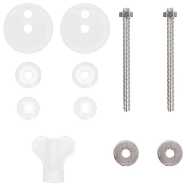 Grote foto vidaxl toiletbril zee schelp 44 x 38 cm mdf plaat doe het zelf en verbouw sanitair