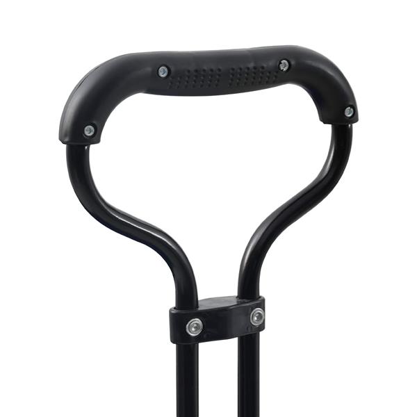 Grote foto vidaxl vouwbare handtrolley rood 89 x 63 x 96 cm staal en oxford stof doe het zelf en verbouw gereedschappen en machines