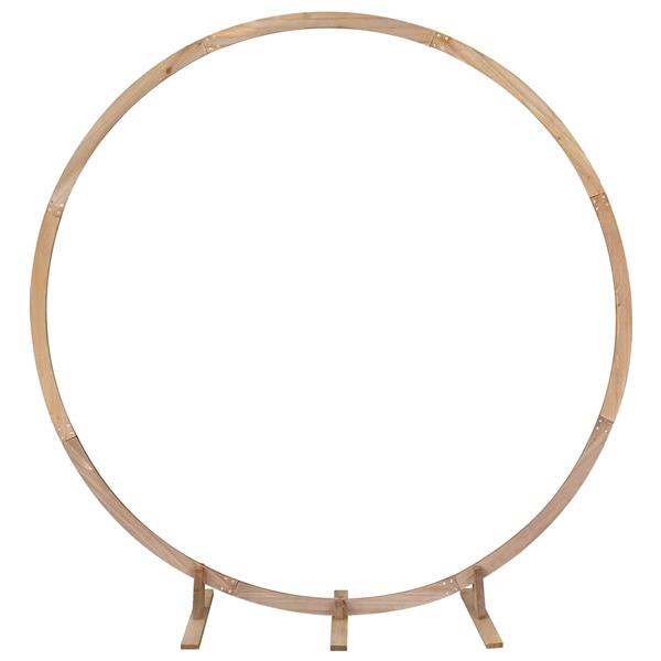 Grote foto vidaxl trouwrand licht bruin 224 x 80 x 220 cm massief vurenhout tuin en terras overige tuin en terras