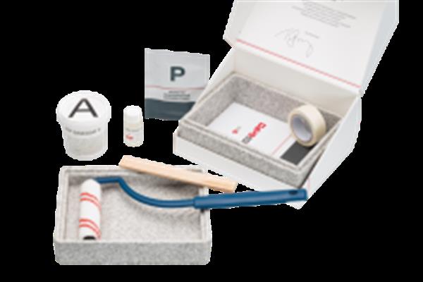 Grote foto antislip poeder 1000 gram oude verpakking uit 2003 op op de laatste exemplaren as1000 doe het zelf en verbouw verven en sierpleisters