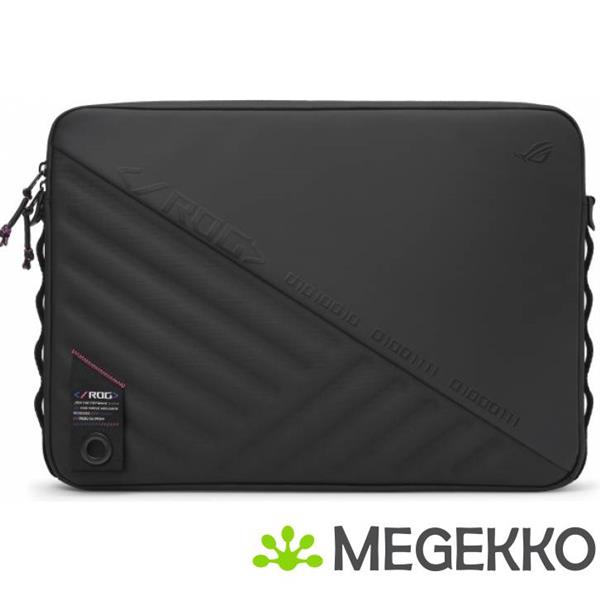 Grote foto asus bs3601 rog sleeve 4.0 16 40 6 cm 16 opbergmap sleeve zwart computers en software overige computers en software