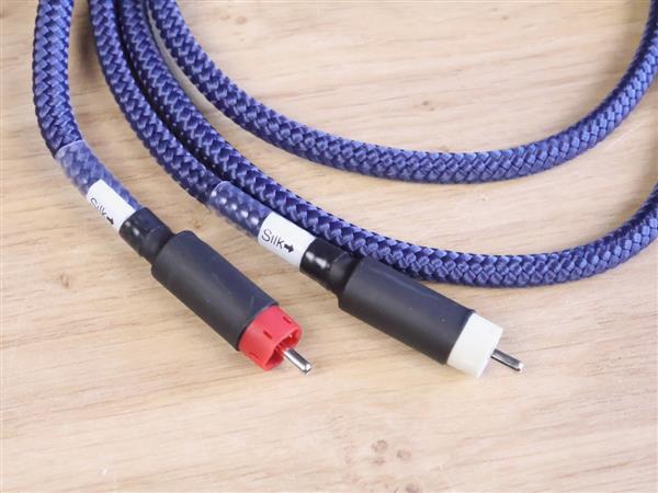 Grote foto single crystal audio interconnects rca 1 0 metre audio tv en foto onderdelen en accessoires