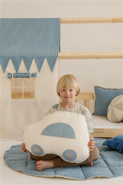 Grote foto katoenen tent voor bedhuis jeans hoogte bedhuis 135cm breedte 80 cm kinderen en baby complete kinderkamers