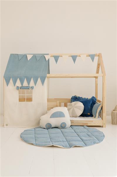 Grote foto katoenen tent voor bedhuis jeans hoogte bedhuis 135cm breedte 80 cm kinderen en baby complete kinderkamers