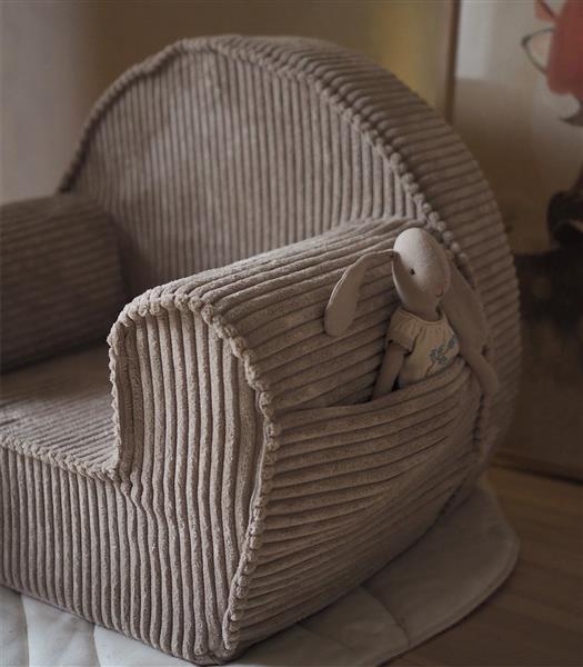 Grote foto rib kinderfauteuil brown sugar sugar brown kinderen en baby complete kinderkamers