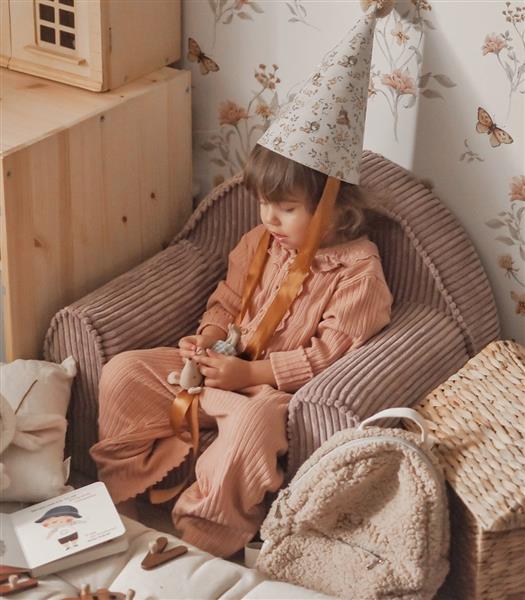 Grote foto rib kinderfauteuil brown sugar sugar brown kinderen en baby complete kinderkamers