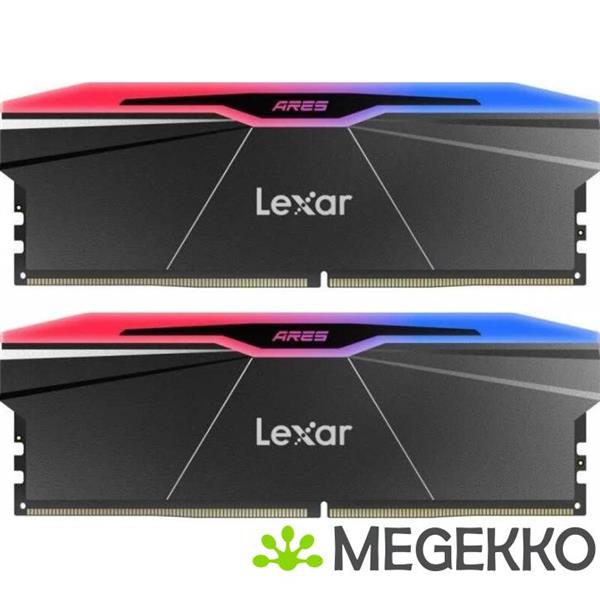 Grote foto lexar ddr5 ares rgb 2x16gb 6000 cl28 computers en software harde schijven