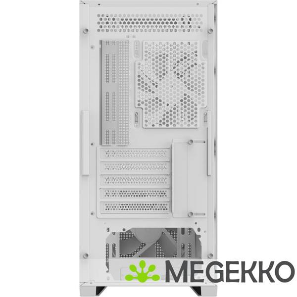 Grote foto gigabyte c102 glass midi tower wit computers en software behuizingen en kasten