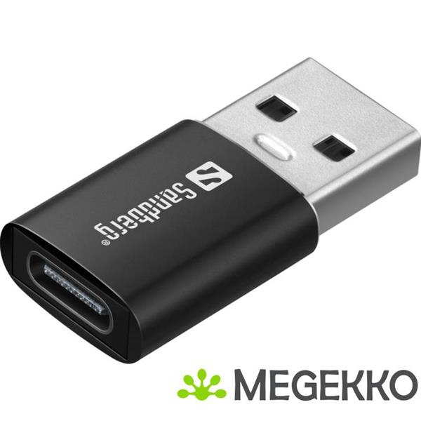 Grote foto sandberg 126 50 in ear bedraad zwart usb c audio tv en foto koptelefoons