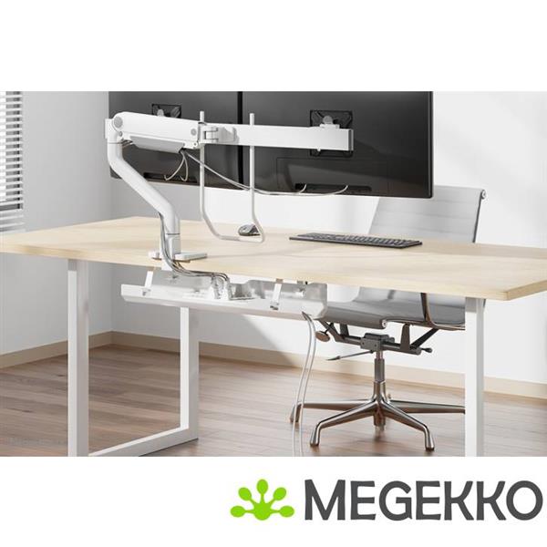 Grote foto neomounts ads07 122wh kabelgoot schroefbevestiging universeel computers en software overige computers en software