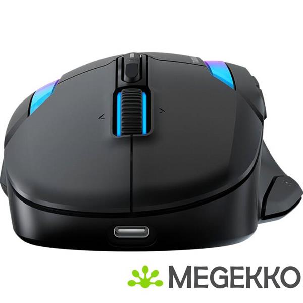 Grote foto turtle beach kone ii air zwart draadloze gaming muis computers en software overige computers en software