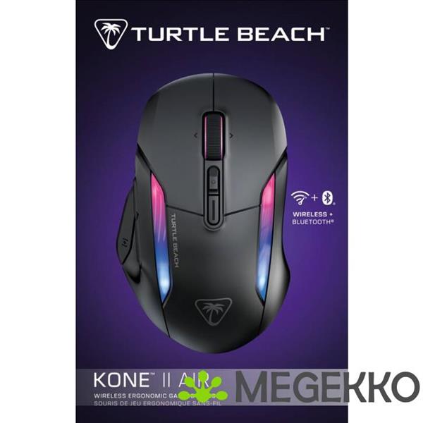 Grote foto turtle beach kone ii air zwart draadloze gaming muis computers en software overige computers en software