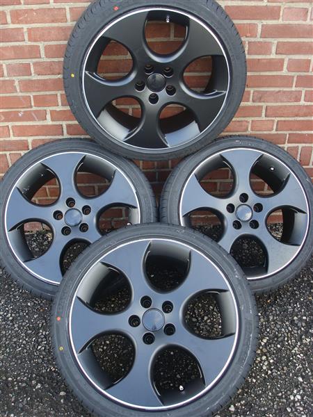 Grote foto 18 inch gti black velgen en banden steek 5x112 auto diversen gereedschap
