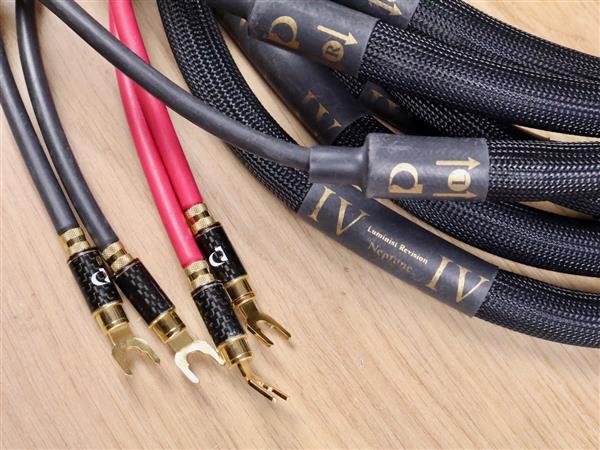 Grote foto purist audio design neptune luminist high end audio speaker cables 2 0 metre audio tv en foto onderdelen en accessoires