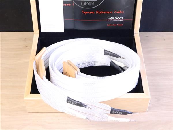 Grote foto nordost odin supreme reference high end audio speaker cables 3 0 metre audio tv en foto onderdelen en accessoires