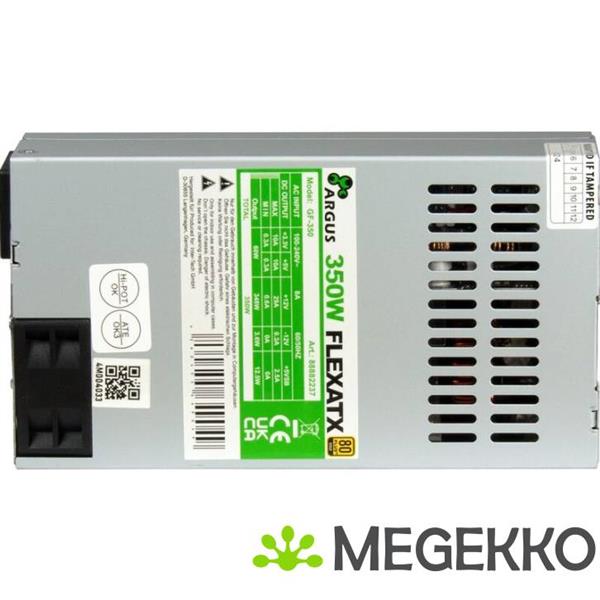 Grote foto inter tech gf 350 bulk power supply unit 350 w 20 4 pin atx flex atx zilver computers en software overige