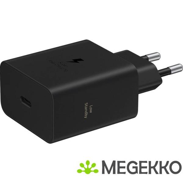 Grote foto samsung ep t6010nbegww oplader voor mobiele apparatuur laptop smartphone tablet zwart ac snel opla computers en software overige