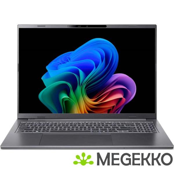 Grote foto acer aspire 16 ai a16 52m 70jw intel core ultra 7 256v oled laptop computers en software overige computers en software