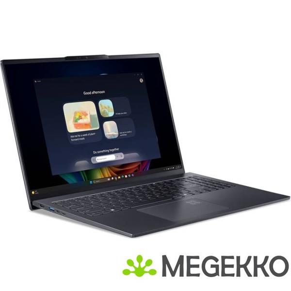 Grote foto acer swift go 16 ai sfg16 61 r3fu 16 amd ryzen ai 7 2k laptop computers en software overige computers en software