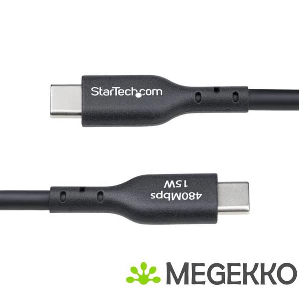 Grote foto startech.com 3m usb a naar usb c laadkabel usb a naar usb type c oplaadkabel opladen synchronise computers en software overige computers en software