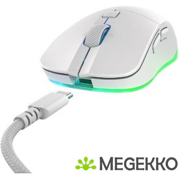 Grote foto cherry xtrfy m50 wit draadloze gaming muis computers en software overige computers en software