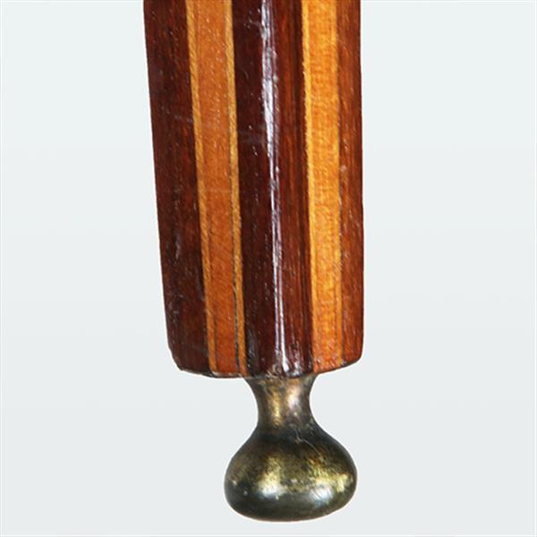 Grote foto ovale satijnhouten louis seize theetafel met ebben noten en weng ca 1790 no.361806 antiek en kunst stoelen en banken