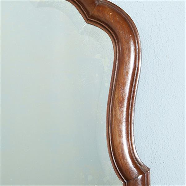 Grote foto enorme grote soester schouwspiegel facet geslepen in mahonie no.362905 antiek en kunst spiegels