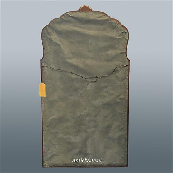 Grote foto enorme grote soester schouwspiegel facet geslepen in mahonie no.362905 antiek en kunst spiegels