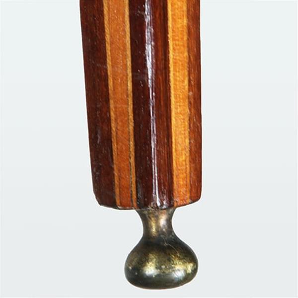 Grote foto ovale satijnhouten louis seize theetafel met ebben noten en weng ca 1790 no.361806 antiek en kunst stoelen en banken