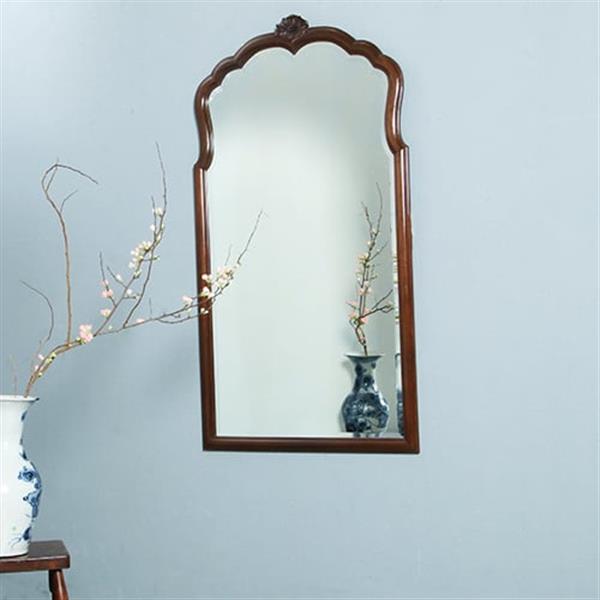 Grote foto enorme grote soester schouwspiegel facet geslepen in mahonie no.362905 antiek en kunst spiegels