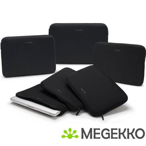 Grote foto dicota perfect 43 9 cm 17.3 opbergmap sleeve zwart computers en software overige computers en software